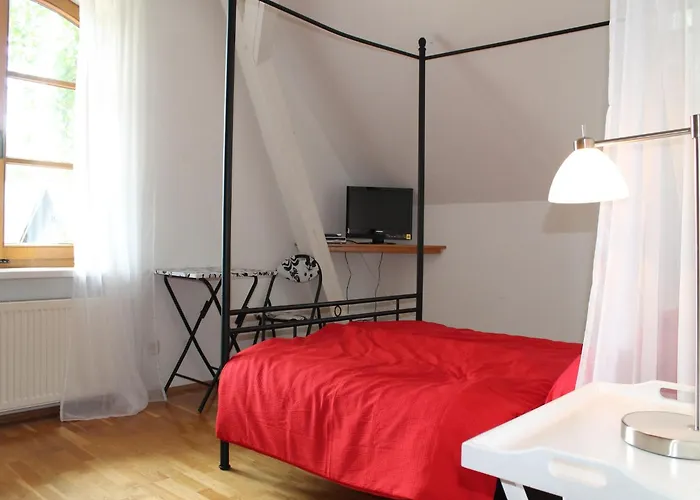 Dom wakacyjny Gutshaus In Mit Teich